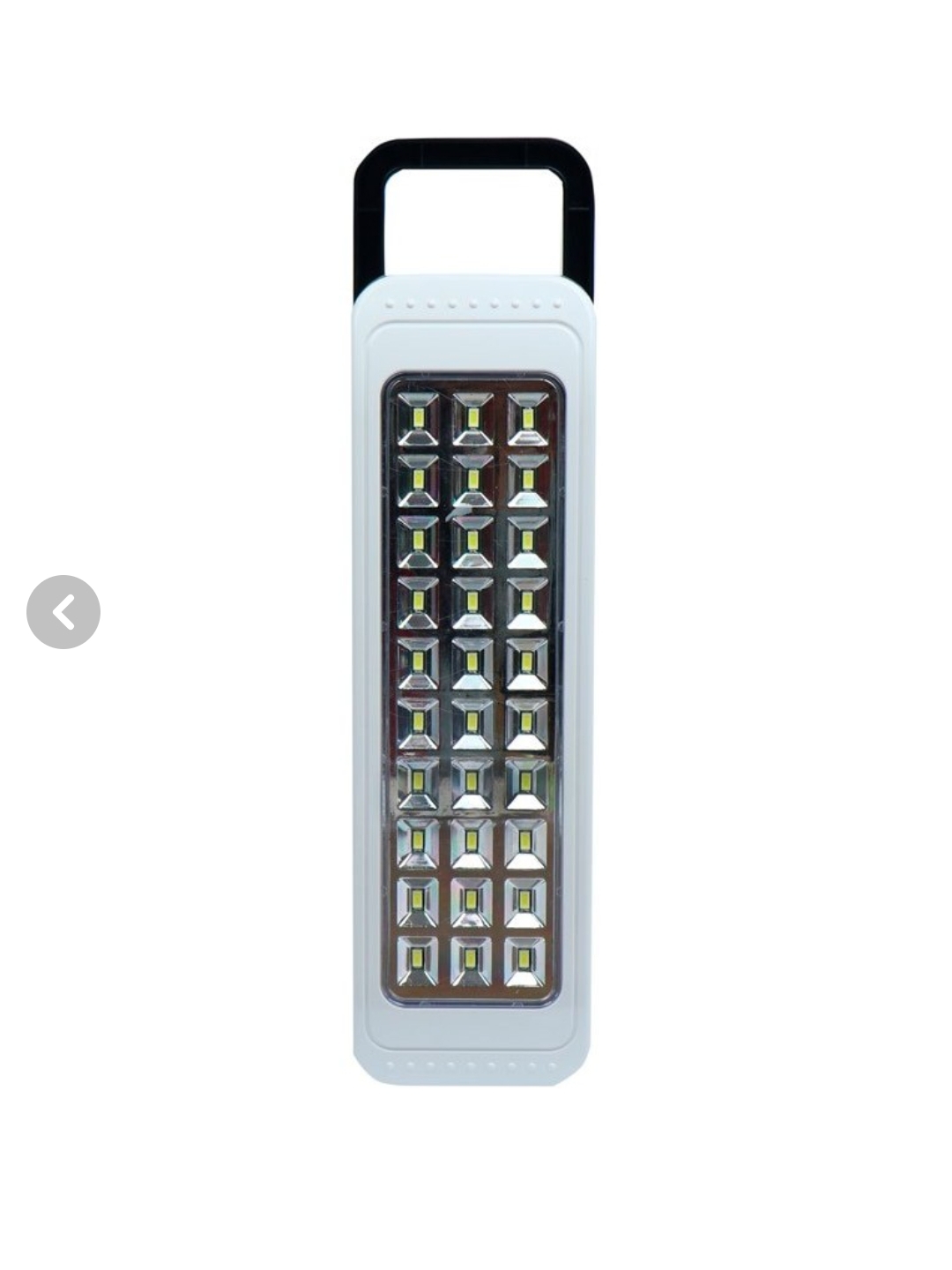 چراغ شارژی اضطراری ویداسی مدل WD823A پک ۵ تایی هر عدد ۷0۰۰۰۰ تومان
