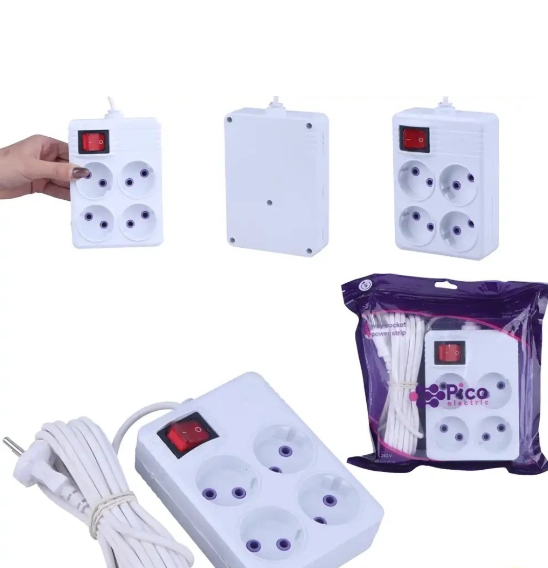 سیم سیار ۴ خانه ۳ متری پیکو